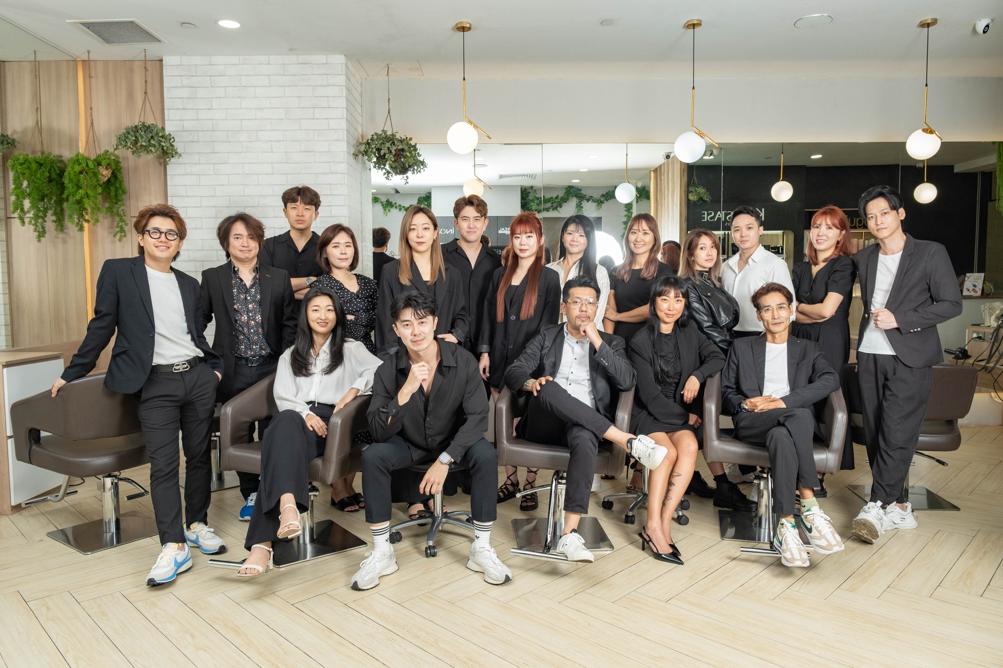 The Apgujeong Hair Studio team