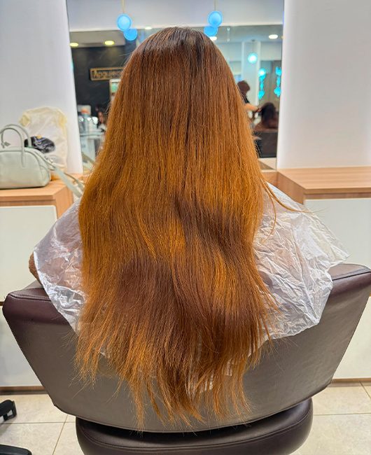 Before, Apgujeong Hair Studio